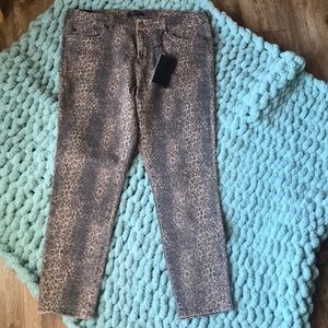 Dear John leopard print jeans